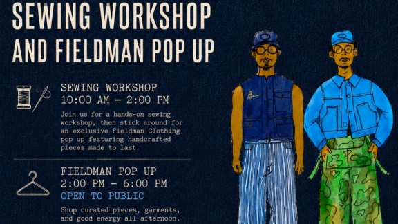 Sewing Workshop with Happily Dressed at Todd Patrick