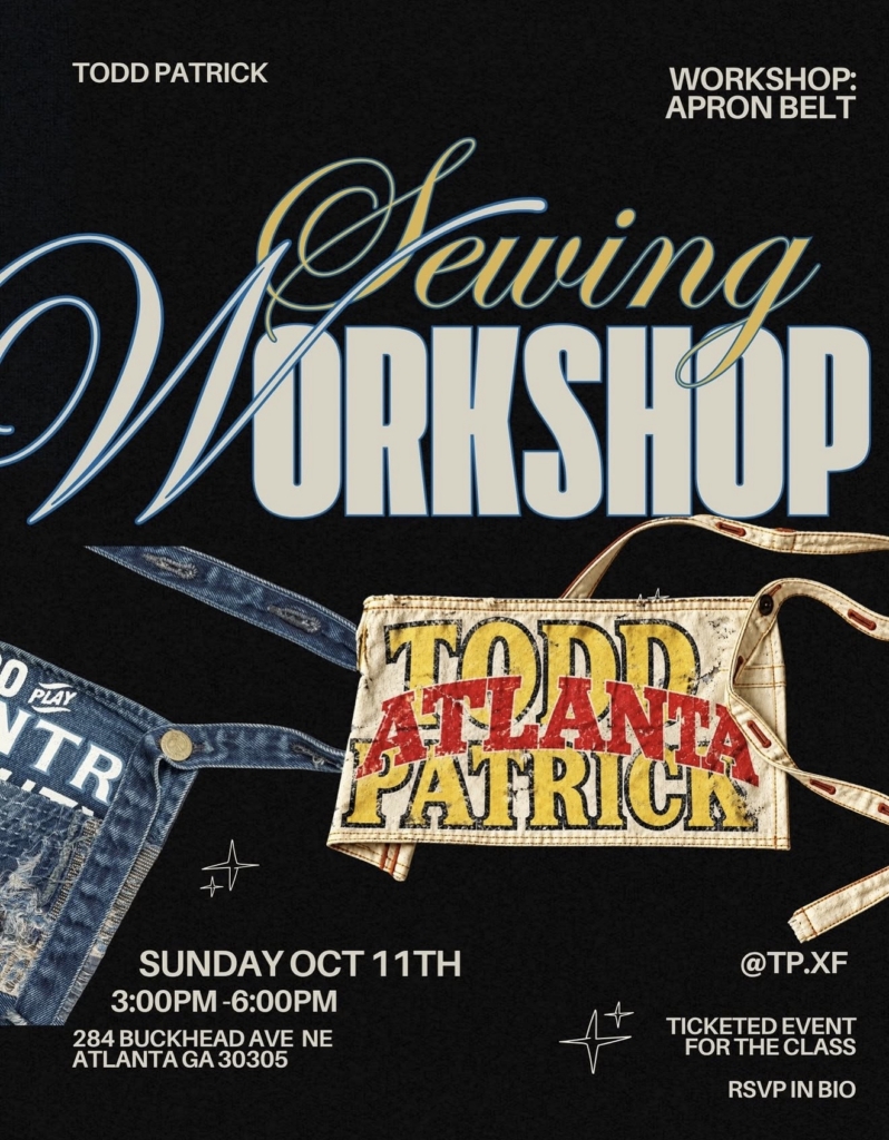 Sewing Workshop at Todd Patrick