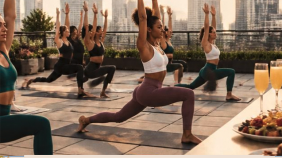 Rooftop Yoga at Gypsy Kitchen