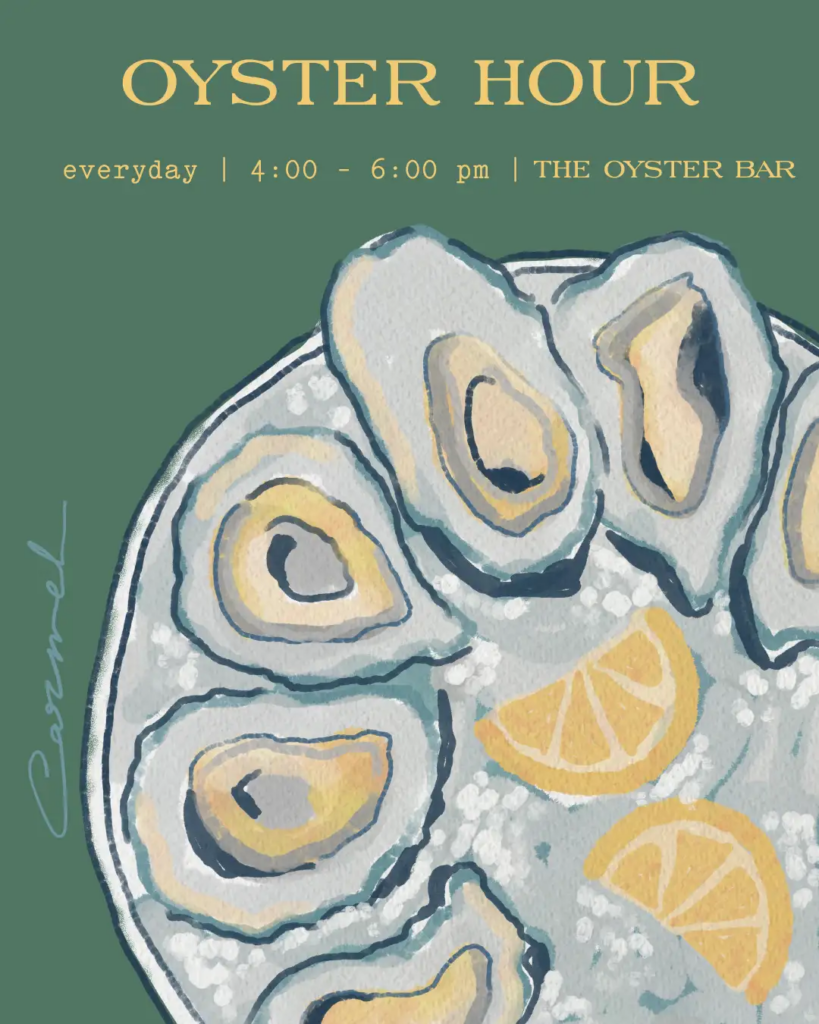Oyster Hour at Carmel